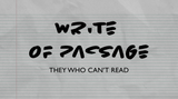 Write Of Passage